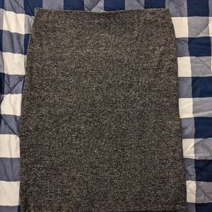 Heather Gray pencil skirt, size XL from Old Navy